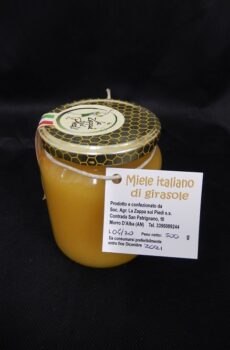 Miele Unifloreale di Girasole 500gr. Azienda Agricola La zappa sui piedi